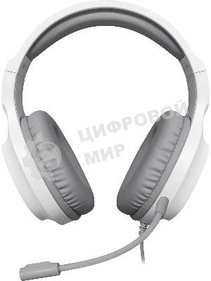 Гарнитура Defender Fury белый, проводная, подсветка