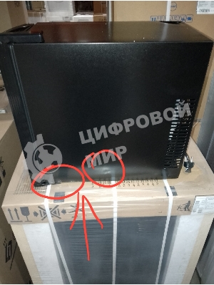 (Поврежденный товар) Винный холодильник Weissgauff WWC-08 Bottle (Замят угол.)