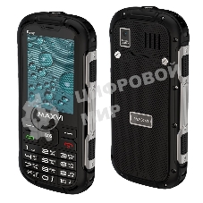 Мобильный телефон Maxvi R2 up черный