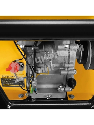 Мотоблок Denzel DPT-670S-PRO, 7 л.с., ремен.сцеп, фрез 3х4, ШОМ, передачи 6В/2Н