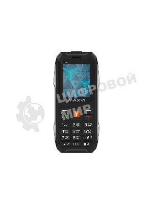 Мобильный телефон Maxvi T100 черный