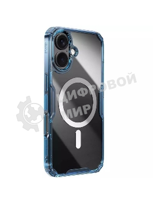 Чехол Nature TPU Pro Magnetic Case, синий, (AP iP16)