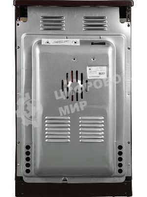 Плита электрическая Лысьва EF4004MK00 коричневый, конфорок 4 шт, духовка 57 л, 50 см x 84 см x 60 см (без крышки)