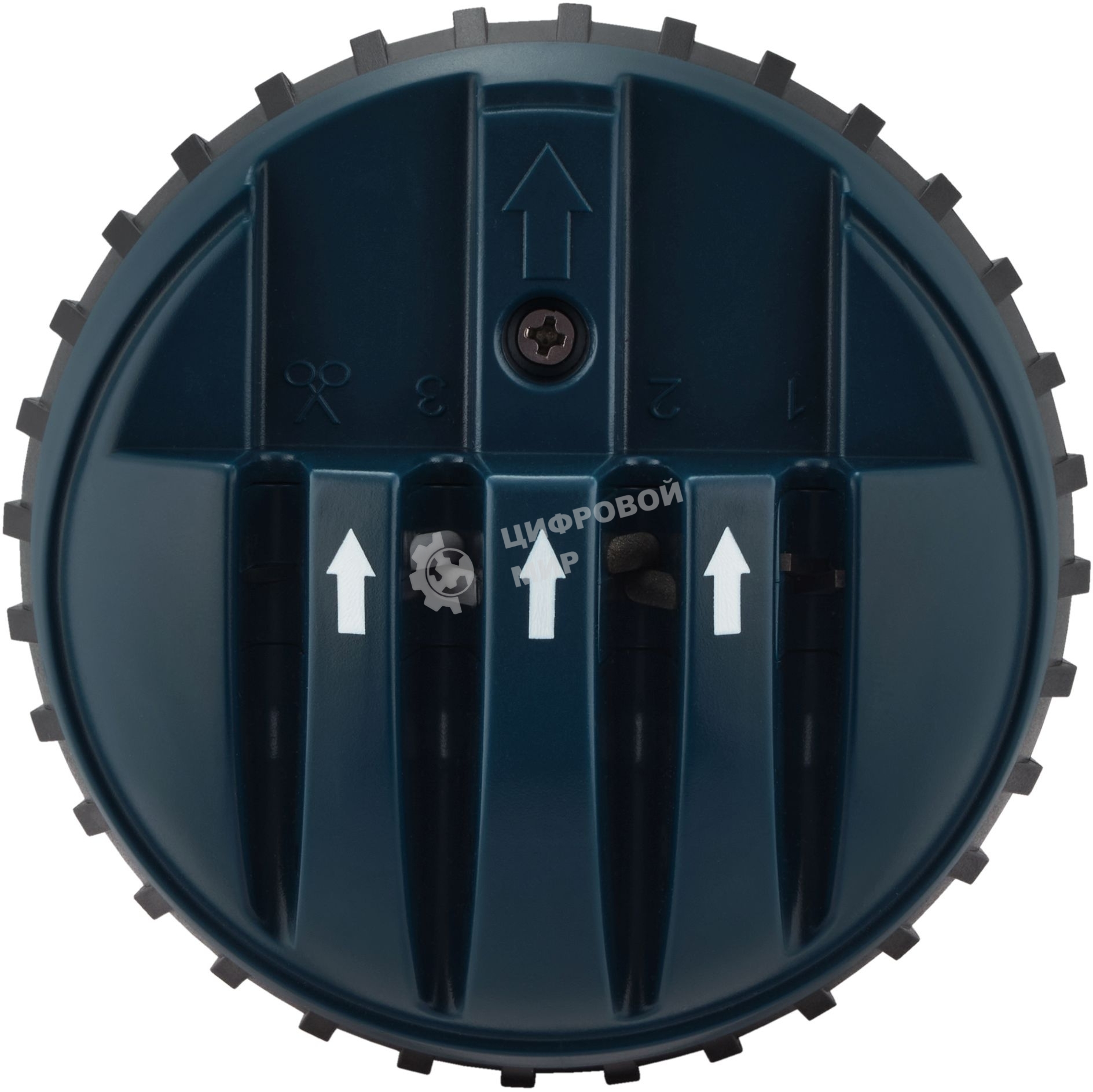 Точилка для ножей Rondell Del mar RD-1855 синий/черный