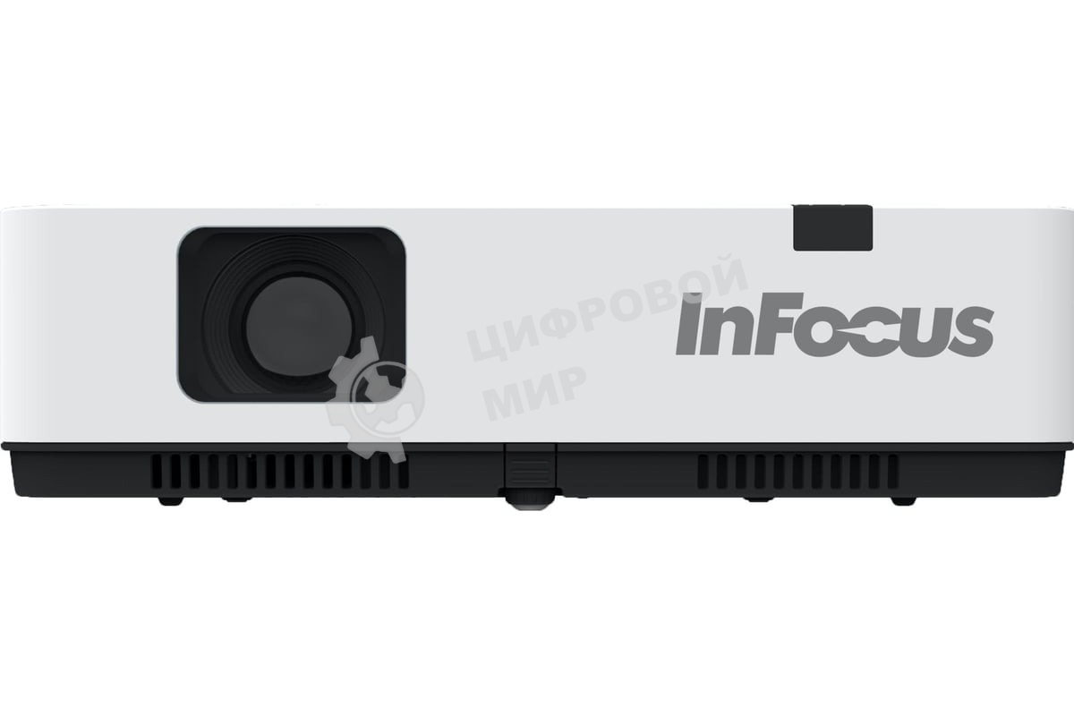 Проектор INFOCUS IN1049 3LCD, 5000 lm, WUXGA, 1.371.65:1, 50000:1, (Full 3D), 16W, 2хHDMI 1.4b, VGA in, CompositeIN, 3,5 мм audio IN, RCAx2 IN, USB-A, VGA out, 3,5 audio OUT, RS232, Mini USB B serv, RJ45, 3,3 кг