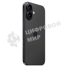 Смартфон Apple iPhone 16 6/128Gb, черный
