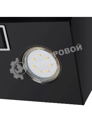 Вытяжка каминная Maunfeld Bridge 60 нержавеющая сталь/черное стекло, 60 см, 850 куб. м/ч, 51 дБ