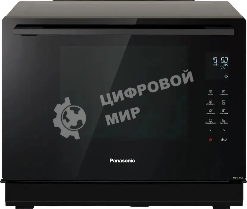 Микроволновая печь Panasonic NN-CS89LBZPE черный, 31 л, 1000 Вт, переключатели - сенсор