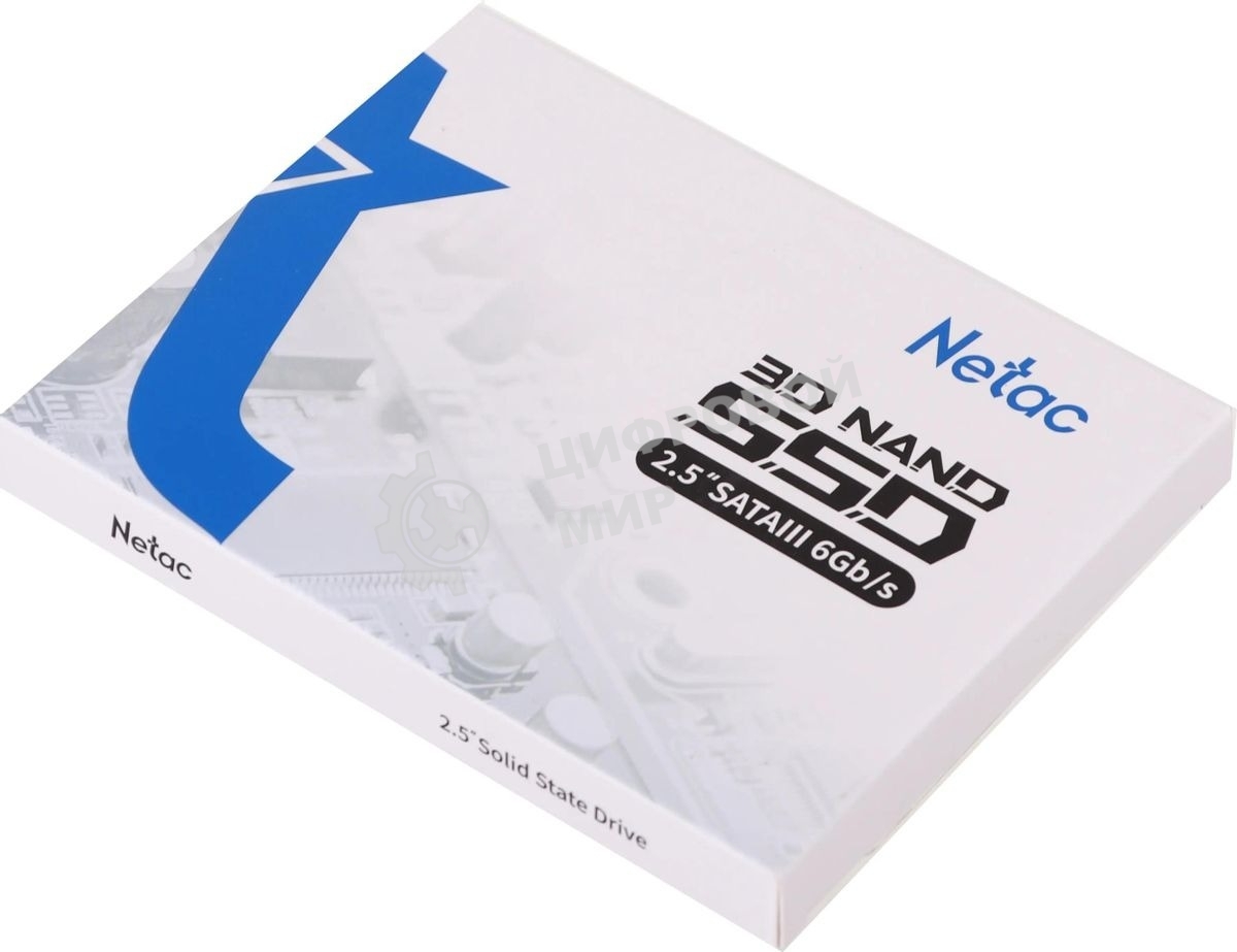 Накопитель SSD Netac N600S, 2Tb, SATA III, 2.5