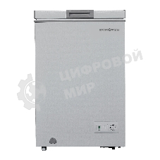 Морозильный ларь Snowcap CF-100S 99л серебристый (глухая крышка)