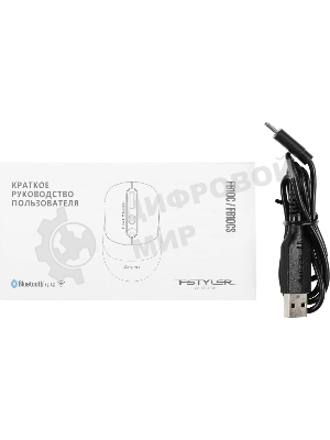 Мышь беспроводная A4Tech Fstyler FB10C черный, 2000 dpi, радиоканал, Bluetooth, USB, кнопки - 4