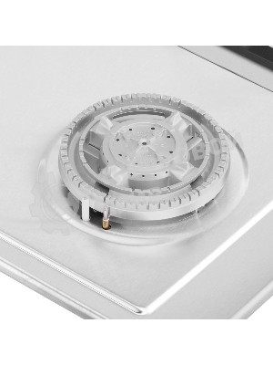 Газовая варочная панель Maunfeld EGHS.64.43CS/G, 4 конфорки, нержавеющая сталь, серебристый