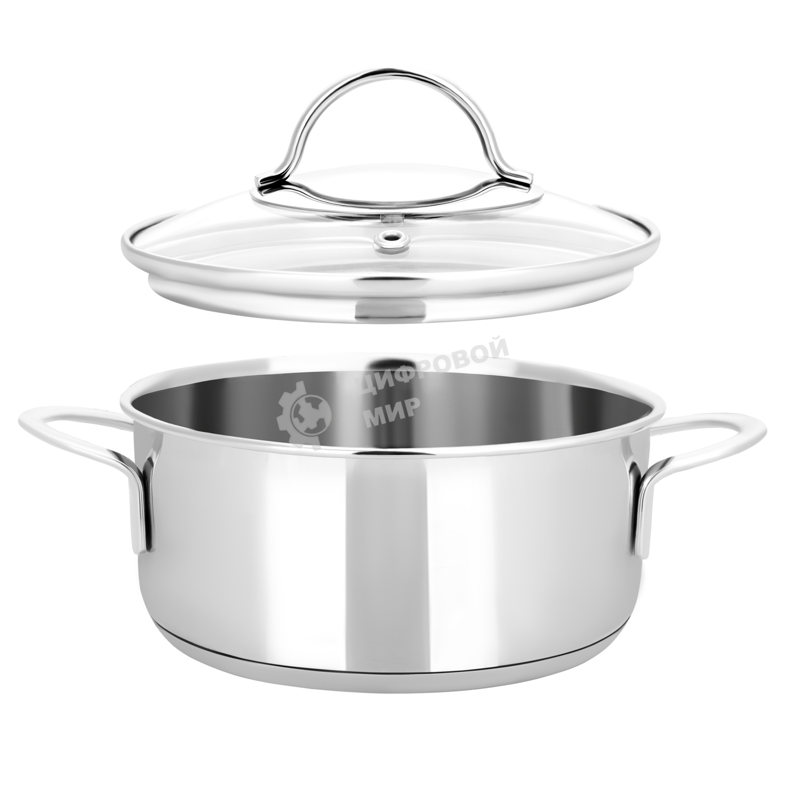 Кастрюля нерж Pretty 1,0л ТМ Appetite