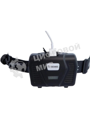 Фонарь налобный аккумуляторный КОСМОС KOC853Lit черный