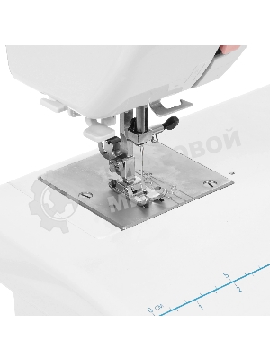 Швейная машина Janome HD1023 белый/розовый, электромеханическая, вертикальный качающийся, 25 операций, автоматическая петля