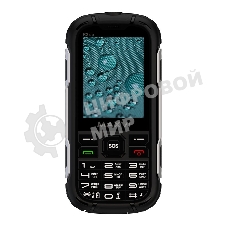 Мобильный телефон Maxvi R2 up черный