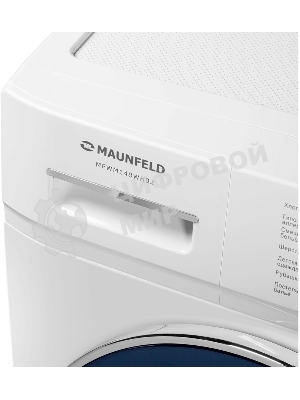 Стиральная машина Maunfeld MFWM148WH02 белый, загрузка фронтальная 8 кг, 1400 об/мин., класс: А+++