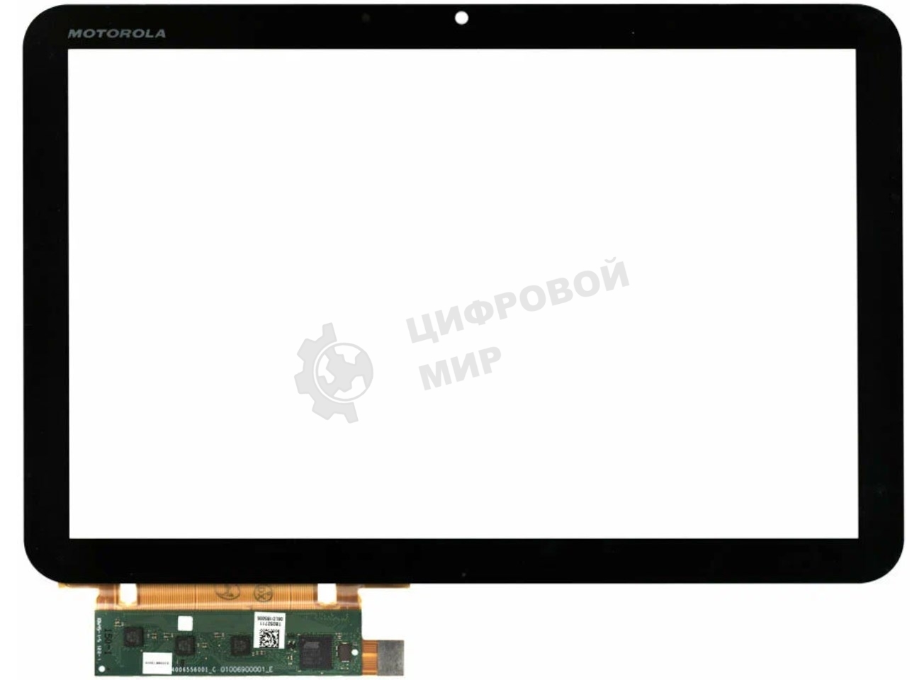 Сенсорное стекло (тачскрин) для Motorola Xoom MZ600 MZ604 MZ606, черное