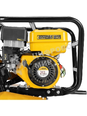 Мотоблок Denzel DPT-670S-PRO, 7 л.с., ремен.сцеп, фрез 3х4, ШОМ, передачи 6В/2Н