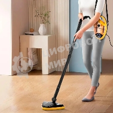 Пароочиститель ручной Kitfort КТ-9158-1 1300Вт желтый/черный