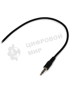 Гарнитура Oklick HS-M600 чёрный, проводная, 3.5 мм