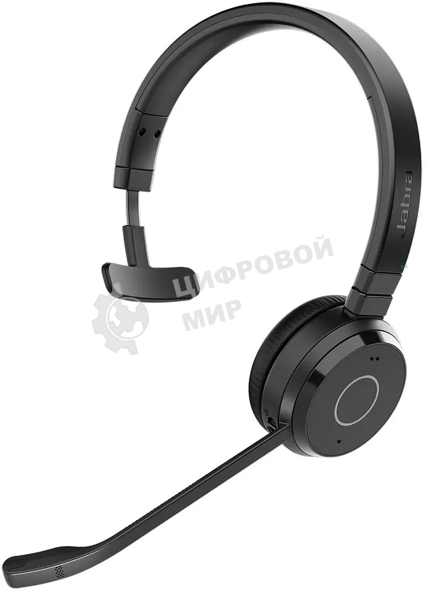 Беспроводная гарнитура Jabra Evolve 65 TE, Link 390a MS Mono Stand (PN: 6693-833-399) 