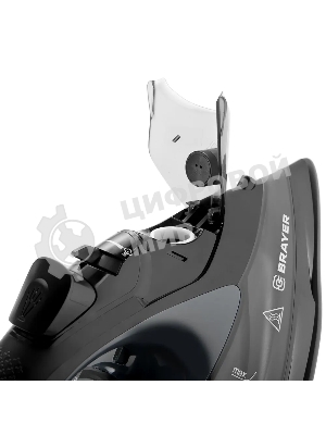 Утюг BRAYER BR4015 черный, 2400 Вт, 25 г/мин, 140 г/мин, 300 мл