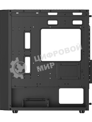 Компьютерный корпус Ocypus Gaммa C50 BK ARGb, MATX, USB 3.0*1+USB 2.0*2, FRONT 3x120мм ARGb, REAR 1x120мм ARGb