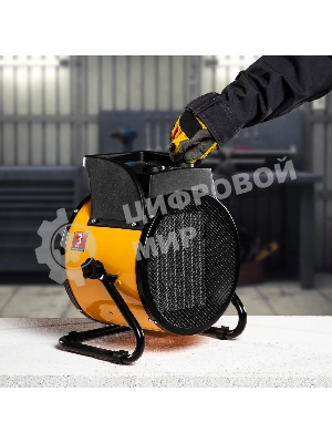 Тепловая пушка керамический нагреватель (тепловентилятор) Denzel DHC 5-400, 230В, 0,04/3/5 кВт