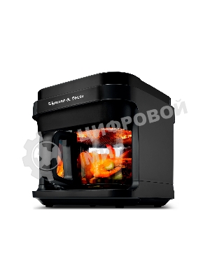 Аэрофритюрница Zigmund & Shtain ZAF-902 черный, 1400 Вт, 5.5 л, сенсор, 8 программ