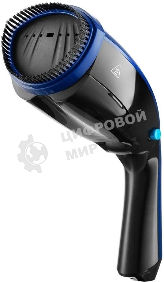 Отпариватель Kitfort КТ-987 черный/синий, 1200 Вт, 12 г/мин, 0.1 л