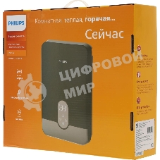 Водонагреватель электрический Philips AWH1011/51(85HB) серый, проточный, 4,5 л/мин, 8,5 кВт
