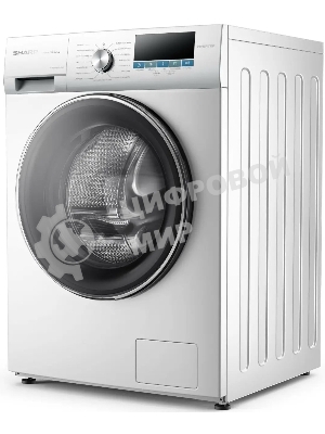 Стиральная машина Sharp ES-FSI1012DLZ-W белый, загрузка фронтальная 10 кг, 1200 об/мин, класс A+++