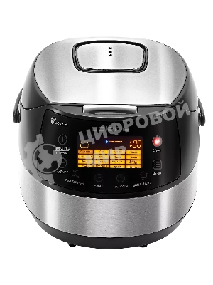 Мультиварка Polaris PMC 0517 AD черный, 5л, 860Вт, 16 программ, электронное управление