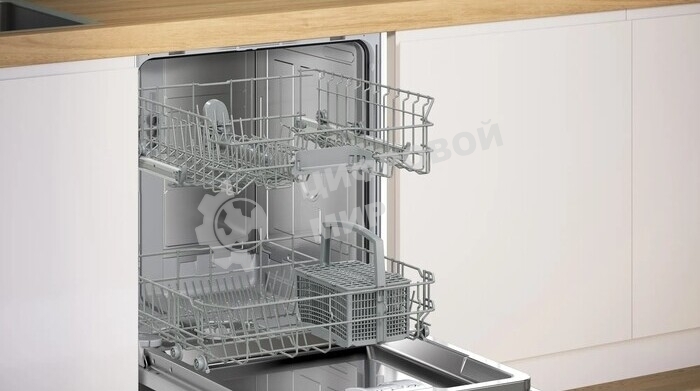 Встраиваемая посудомоечная машина Bosch SMV25AX06E, черный, 59.8 см, 12 компл., 48 дБ, класс A