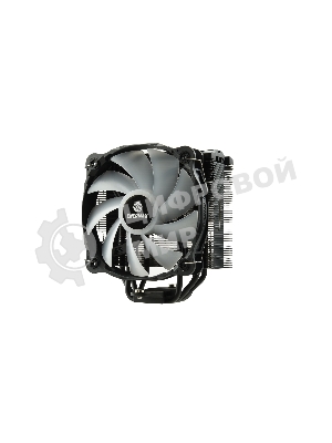 Кулер для процессора Enermax F40 ARGb Edition черный, 140 мм, алюминий/медь, 1200 об/мин, 23 дБ, 4 pin, 200 Вт, 158 мм