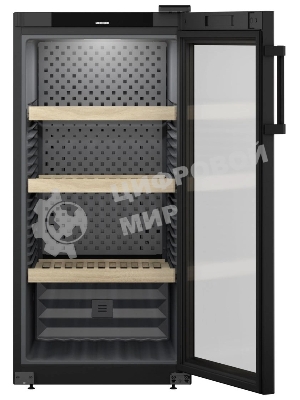 Винный шкаф Liebherr WPbl 4201-20 001 черный, 297 л, 1 отсек, 141 бут., класс E