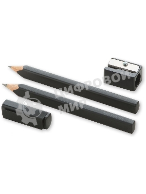 Набор карандашей чернографитных Moleskine DRAWING SET EW1PSA 2B блистер 2 карандаша + точилка