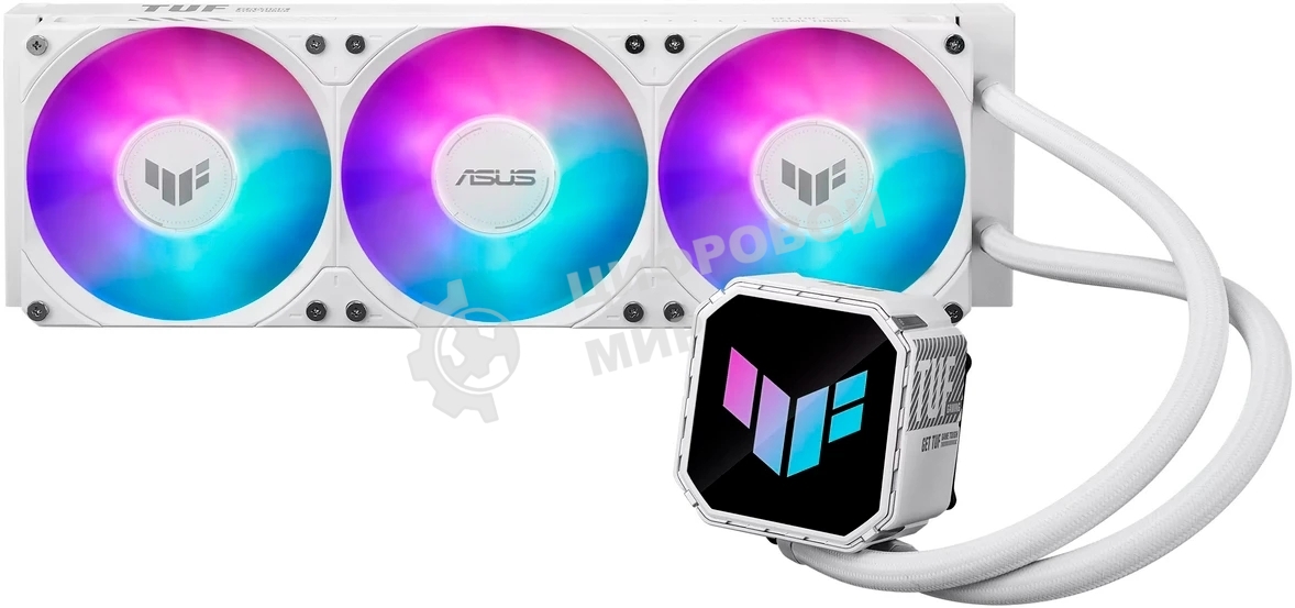 Система жидкостного охлаждения ASUS TUF GAMING LC III 360 ARGB WHT