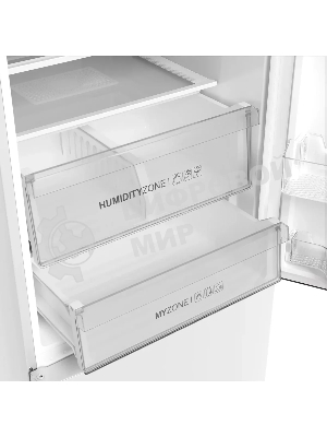 Холодильник Haier C4F637CWRGU1 белый двухкамерный 235/115л морозилка снизу, No Frost