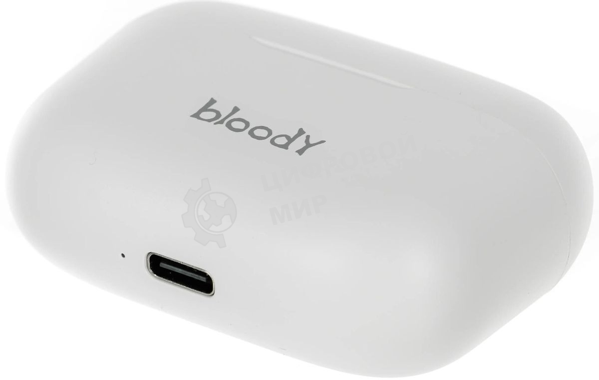 Гарнитура проводная A4Tech Bloody M30 белый BT