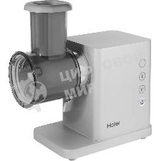 Мясорубка электрическая Haier HG-702 серебристый, 1900 Вт, 3.5 кг/мин, реверс, защита от перегрузки, насадки - 14