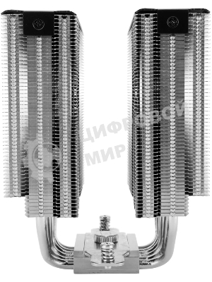 Кулер для процессора Thermalright Royal Pretor 130 (4-pin PWM, 158мм, Ni/Cu, 6x6мм, 1x120+1x130мм, 80.45CFM/81.88CFM, 29.4dBA/28.3dBA, 2150PM/1750RPM, S: 1200, 1700, 1851, 2011, 2066, 115X, AM4, AM5, silver, black)