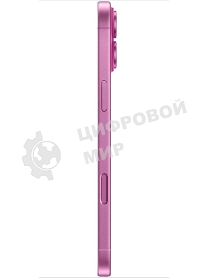 Смартфон Apple iPhone 16, 8/128Gb, розовый