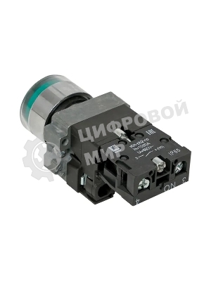 Кнопка BA31 с подсветкой 230В зел. NO IP65 PROxima EKF xb2-bw31-230-65