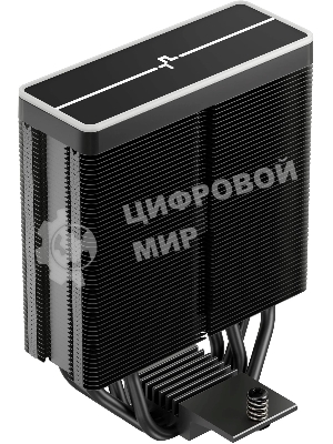 Кулер для процессора DEEPCOOL AG400 BK ARGb V2 черный 120мм алюминий+медь 2100rpm 31.6db 4-pin 220W 154мм