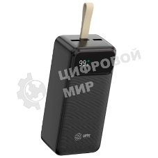 Портативный аккумулятор Cactus CS-PBFSND-40000 40000mAh 65W 3A черный