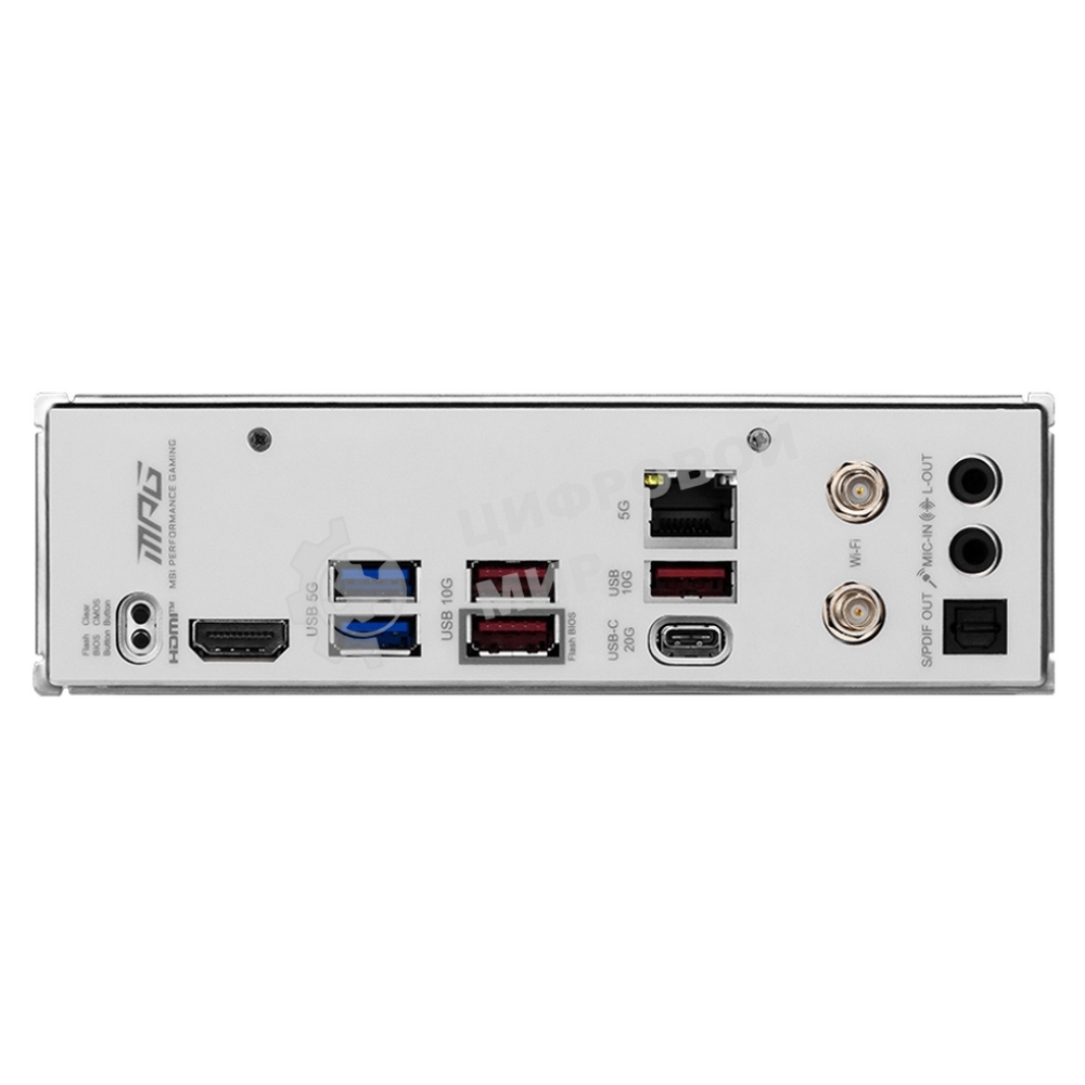 Материнская плата MSI MPG B850I EDGE TI WIFI, AM5, AMD B850, 2xDDR5, 2xSATA, 2xM.2, 1xPCIe 5.0 x16, 1xHDMI, 1x5Gb LAN, Wi-Fi 7, Bluetooth 5.4, 1xUSB-C 20Gbps, 3xUSB-A 10Gbps, 2xUSB-A 5Gbps, 2x3.5 мм, 7.1, Mini-ITX