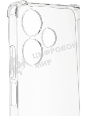 Чехол (клип-кейс) BoraSCO для Infinix Hot 30 Bumper Case прозрачный (72317)