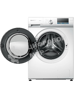 Стиральная машина Sharp ES-FSI1012DLZ-W белый, загрузка фронтальная 10 кг, 1200 об/мин, класс A+++